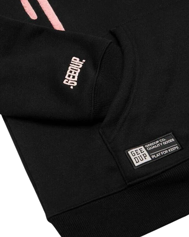 Geedup Handstyle Hoodie 'Black / Pink' (2022)