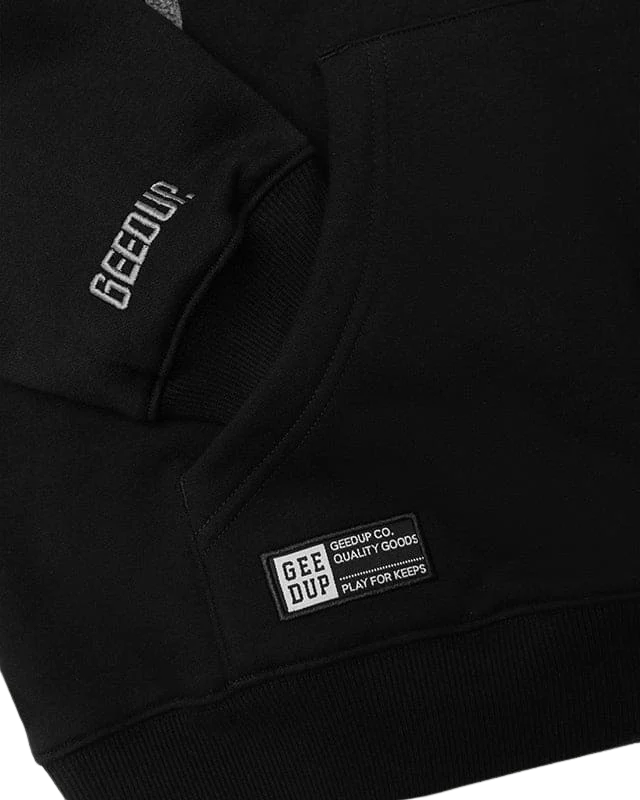 Geedup Handstyle Hoodie 'Black / Grey' (2024)