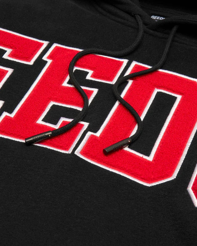 Geedup Team Logo Hoodie - 'Black/Red'