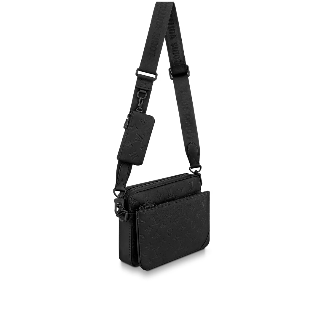 LV Trio Messenger Bag - Black