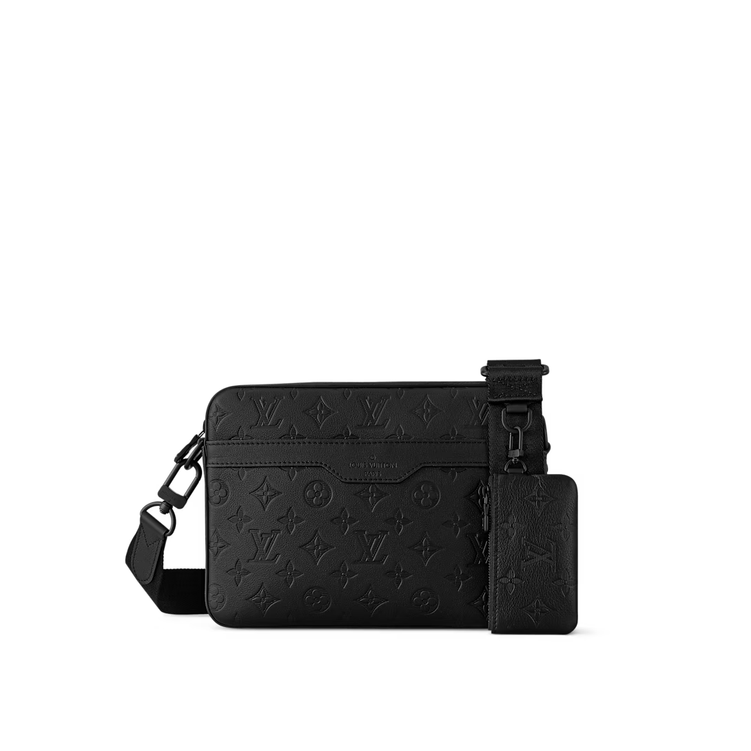 LV Trio Messenger Bag - Black