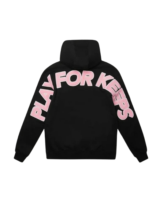 Geedup Play For Keeps Hoodie 'Black / Pink' (2024)